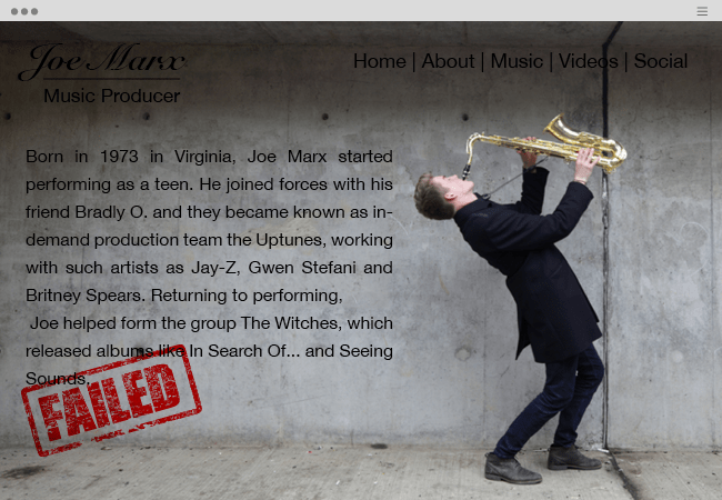 網(wǎng)站設(shè)計(jì)中的六大常見錯誤