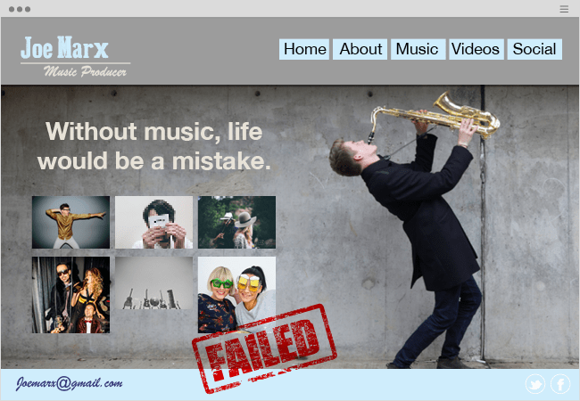 網(wǎng)站設(shè)計(jì)中的六大常見錯誤