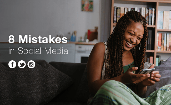 社交媒體上應(yīng)該避免的8個(gè)錯(cuò)誤 社交媒體上應(yīng)該避免的8個(gè)錯(cuò)誤