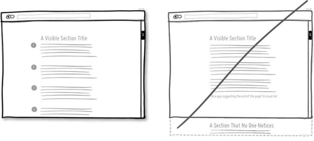 避免讓使用者產(chǎn)生已經(jīng)滾到 "網(wǎng)頁(yè)最底部" 的錯(cuò)覺